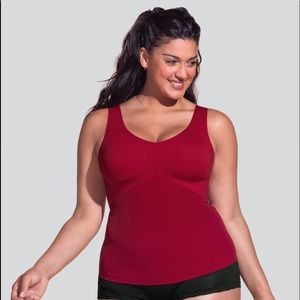 HONEYLOVE LiftWear Tank Nude Spicy Shapewear 1X